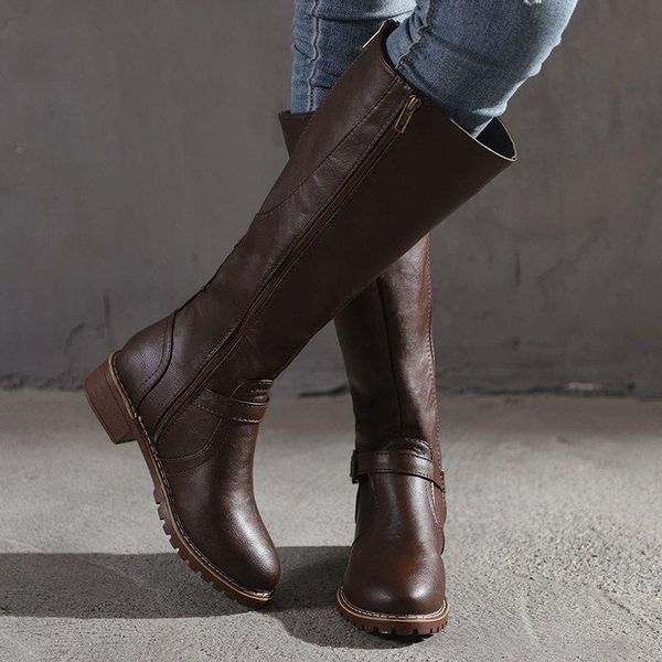 women boots pu leather zipper retro casual womans booties gladiator low heel shoes ladies fashion botas mujer invierno tw584, Black
women boots pu leather zipper retro casual womans booties gladiator low heel shoes ladies fashion botas mujer invierno tw584, Black