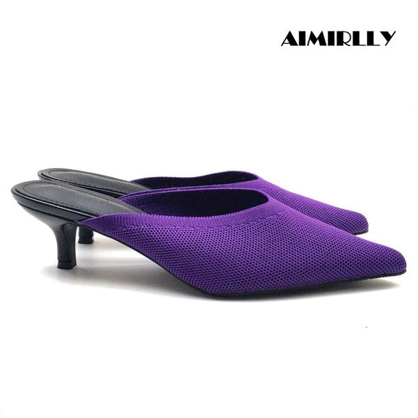 women shoes slippers pointed toe mid heel slides ladies fashion mules summer sandals weave fabric slip on, Black
women shoes slippers pointed toe mid heel slides ladies fashion mules summer sandals weave fabric slip on, Black