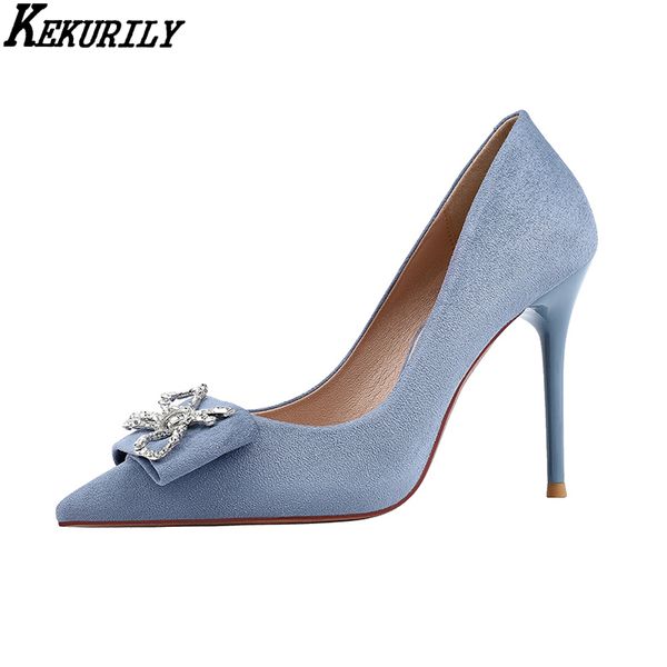 party pumps for women high heels shoes bow pointed toe slide buckle heel sandals suede shallow pump fashion zapatos de mujer, Black
party pumps for women high heels shoes bow pointed toe slide buckle heel sandals suede shallow pump fashion zapatos de mujer, Black