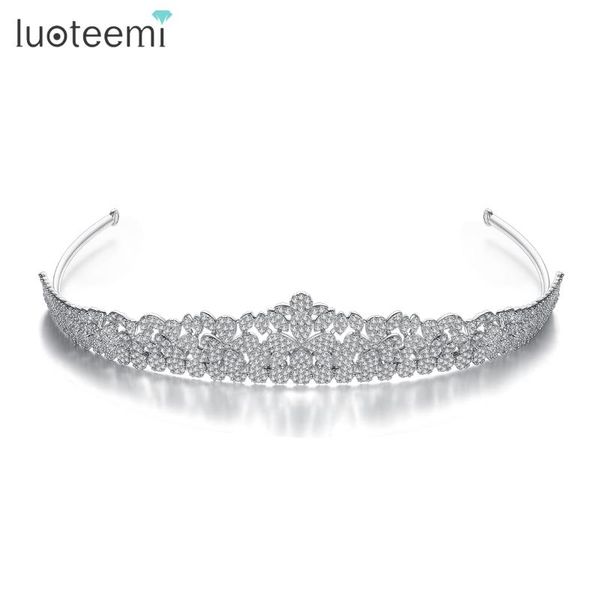 luoteemi luxury bride clear цирконий wedding hairband тиара для ювелирных изделий женщины королева принцесса аксессуары для волос моды, Golden;silver
luoteemi luxury bride clear цирконий wedding hairband тиара для ювелирных изделий женщины королева принцесса аксессуары для волос моды, Golden;silver