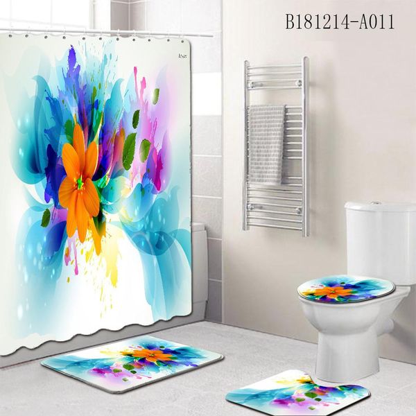 home for set shower bathroom set 3d room decor 4pcs mat bath curtain fabric mat toilet for set rug carpets blanket living zhyko uy2008
home for set shower bathroom set 3d room decor 4pcs mat bath curtain fabric mat toilet for set rug carpets blanket living zhyko uy2008