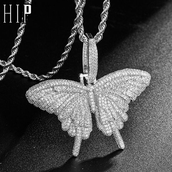 хип-хоп животных бабочка iced out bling кубический циркон ожерелье для мужчин ювелирных изделий шарма тенниса цепи, Silver
хип-хоп животных бабочка iced out bling кубический циркон ожерелье для мужчин ювелирных изделий шарма тенниса цепи, Silver
