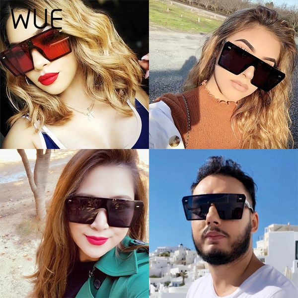 wue 2019 flat oversize square sunglasses women fashion retro gradient sun glasses men blue big frame vintage eyewear uv6, White;black
wue 2019 flat oversize square sunglasses women fashion retro gradient sun glasses men blue big frame vintage eyewear uv6, White;black