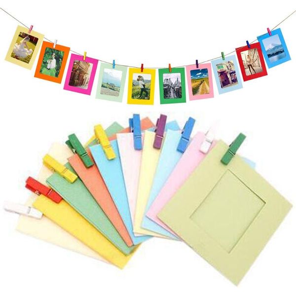 frames 10pcs paper picture with clips rope 3/4/5/6/7 inch wall po frame diy hanging home decorations
frames 10pcs paper picture with clips rope 3/4/5/6/7 inch wall po frame diy hanging home decorations