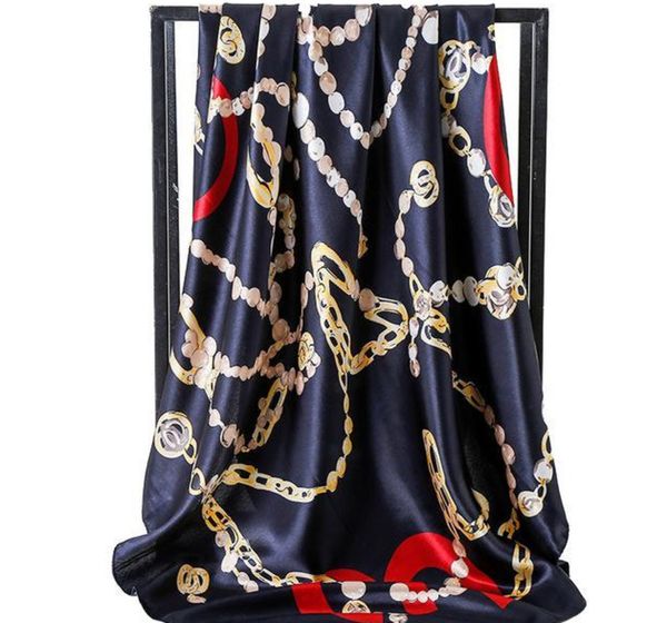 brand designer scarf for women spring letter pattern luxury scarves polyester silk long shawls 90*90 cm, Blue;gray
brand designer scarf for women spring letter pattern luxury scarves polyester silk long shawls 90*90 cm, Blue;gray
