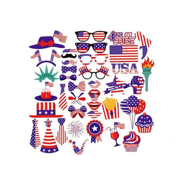 2019 new productsjuly 4th american independence day 25/40 pieces home party decoration prop accessories family home, Silver
2019 new productsjuly 4th american independence day 25/40 pieces home party decoration prop accessories family home, Silver