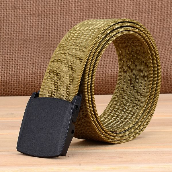 thick nylon beltpassed security without metal belts outdoor smooth plastic buckle canvas lengthened denim belt, Black;brown
thick nylon beltpassed security without metal belts outdoor smooth plastic buckle canvas lengthened denim belt, Black;brown