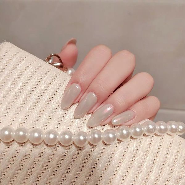 false nails 24pcs fashion long style round head wearable fake patch oval aurora pearl magic color girls decor finished t, Red;gold
false nails 24pcs fashion long style round head wearable fake patch oval aurora pearl magic color girls decor finished t, Red;gold