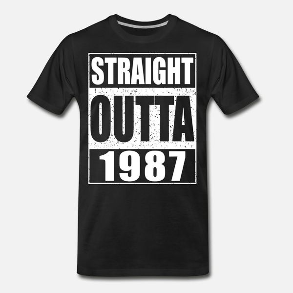 straight outta 1987 т рубашка мужчина designs 100% хлопок o-образный вырез kawaii fit смешной повседневного лето письмо рубашки, White;black
straight outta 1987 т рубашка мужчина designs 100% хлопок o-образный вырез kawaii fit смешной повседневного лето письмо рубашки, White;black