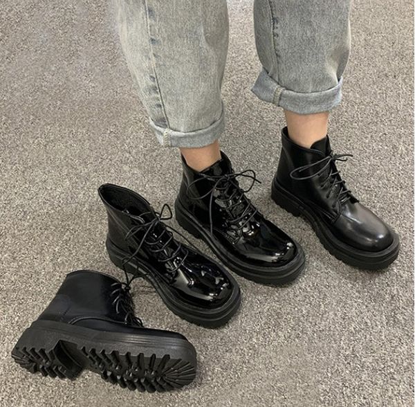 slhjc осень зима boots женщины повседневная квадратный носок узелок голеностопного загрузочный ученица короткие сапоги низкий каблук, Black
slhjc осень зима boots женщины повседневная квадратный носок узелок голеностопного загрузочный ученица короткие сапоги низкий каблук, Black