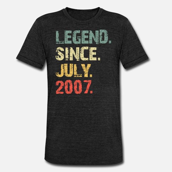 legend since july 2007 12th birthday gift t shirt men create 100% cotton o neck cool cute breathable spring trend shirt
legend since july 2007 12th birthday gift t shirt men create 100% cotton o neck cool cute breathable spring trend shirt