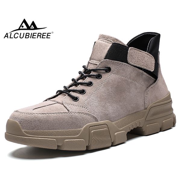 alcubieree autumn man ankle sneakers shoes outdoor slip resistant work boots male flock lace-up desert boot shoes mens footwear, Black
alcubieree autumn man ankle sneakers shoes outdoor slip resistant work boots male flock lace-up desert boot shoes mens footwear, Black