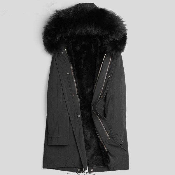 2020 parka real fur coat men fur liner winter jacket warm parkas for men raccoon dog collar p1802651 kj2440, Black
2020 parka real fur coat men fur liner winter jacket warm parkas for men raccoon dog collar p1802651 kj2440, Black