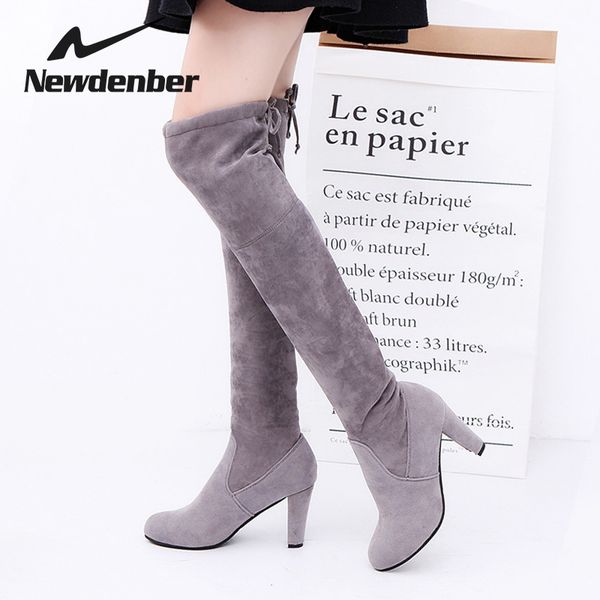 over-the-knee boots women boots female winter shoes woman lace up fashion suede high heels thigh high 41 42 43, Black
over-the-knee boots women boots female winter shoes woman lace up fashion suede high heels thigh high 41 42 43, Black