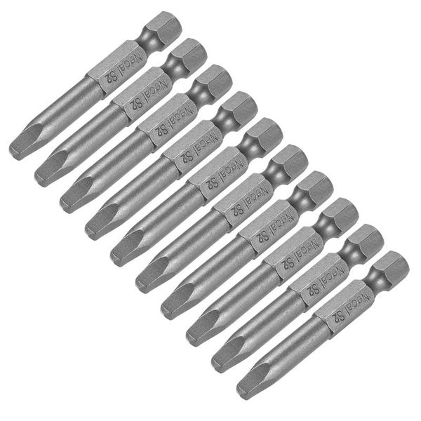 uxcell 1/4-inch hex shank 50mm length square head sq3 magnetic screw driver s2 screwdriver bits 10pcs
uxcell 1/4-inch hex shank 50mm length square head sq3 magnetic screw driver s2 screwdriver bits 10pcs