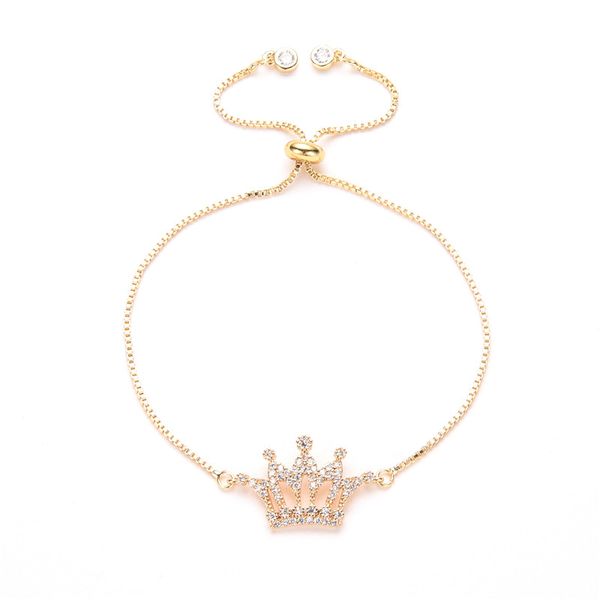 charm bracelets cubic zirconia crown bracelet for women gold chain pulseira feminina mbr180159, Golden;silver
charm bracelets cubic zirconia crown bracelet for women gold chain pulseira feminina mbr180159, Golden;silver