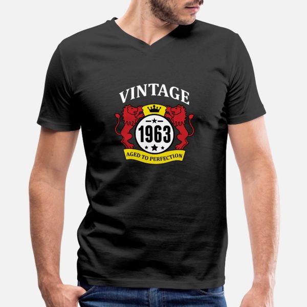 vintage 1963 aged to perfection t shirt men personalized 100% cotton round collar gents sunlight breathable spring original shirt, White;black
vintage 1963 aged to perfection t shirt men personalized 100% cotton round collar gents sunlight breathable spring original shirt, White;black