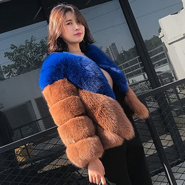 savabien winter warm women long sleeve furry faux fur coat luxury short faux fur jacket vintage festival streetwear female, Black
savabien winter warm women long sleeve furry faux fur coat luxury short faux fur jacket vintage festival streetwear female, Black