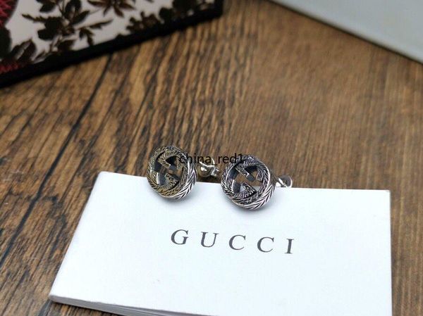 100% new earrings double letter retro women ladies earrings s925 pure silver needle accessories for with original box, Golden;silver
100% new earrings double letter retro women ladies earrings s925 pure silver needle accessories for with original box, Golden;silver