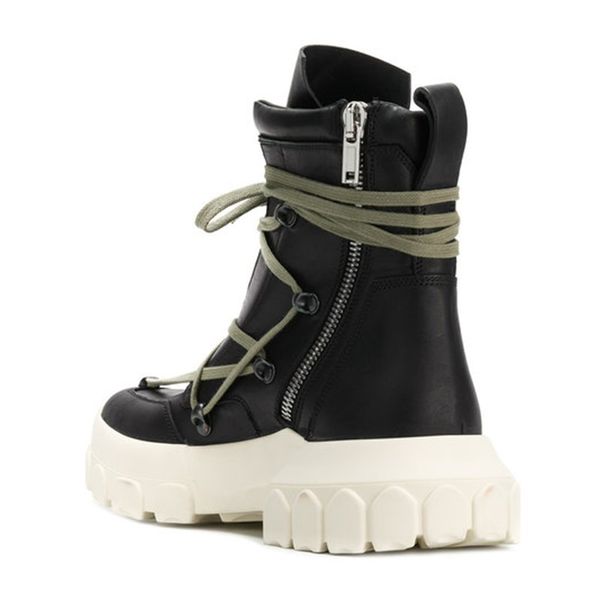 high street mens cross strap thick antiskid platform shoes gothic real leather high tactical safety shoes heels ankle boots, Black
high street mens cross strap thick antiskid platform shoes gothic real leather high tactical safety shoes heels ankle boots, Black