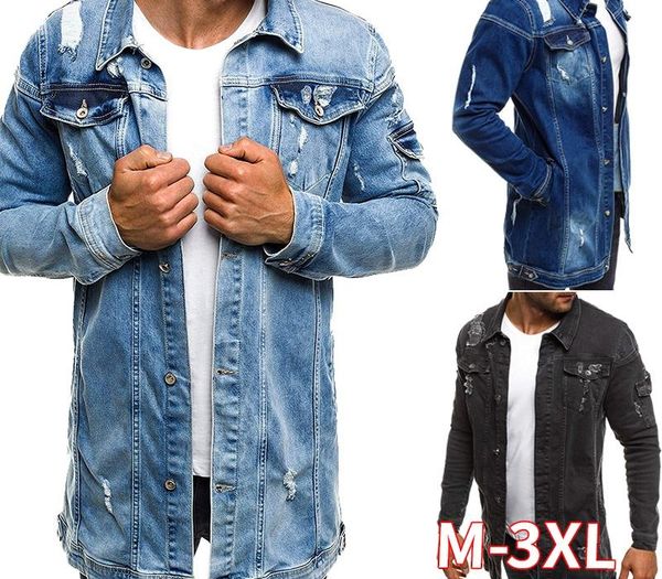 men spring jean jacket cowboy coat autumn style beggar hole denim jacket loose thin sleeve cowboy xxxl, Black;brown
men spring jean jacket cowboy coat autumn style beggar hole denim jacket loose thin sleeve cowboy xxxl, Black;brown