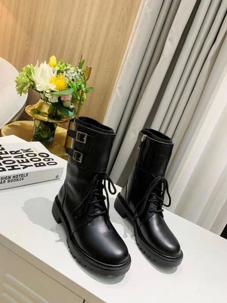 new ladies ankle boots leather fashion flat bottom round head lace-up casual martin boots, Black
new ladies ankle boots leather fashion flat bottom round head lace-up casual martin boots, Black