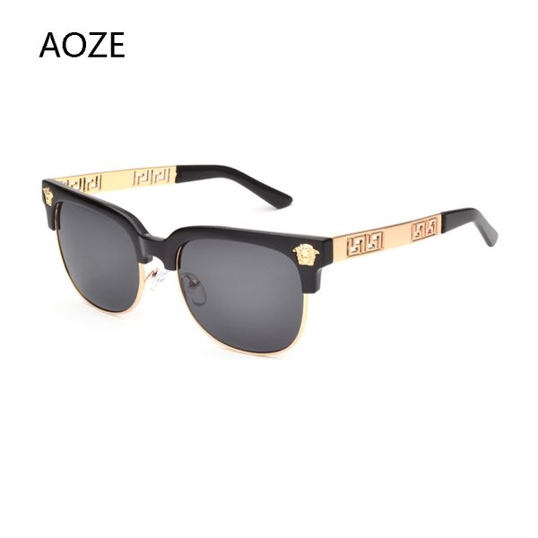 aoze 2020 brand vintage fashion half-frame sunglasses casual drive sunglasses gafas de sol hombre uv400, White;black
aoze 2020 brand vintage fashion half-frame sunglasses casual drive sunglasses gafas de sol hombre uv400, White;black