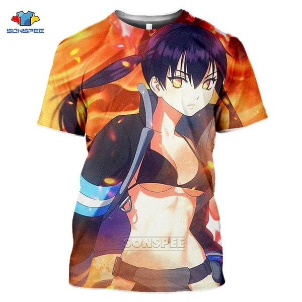 new arrival anime fire force brigade of flames summer punk homme 3d print shirts funny plus size anime men clothing
new arrival anime fire force brigade of flames summer punk homme 3d print shirts funny plus size anime men clothing