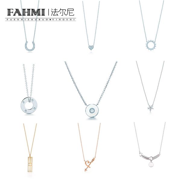 fahmi 925 silver natural diamond necklace group setting original jewellery for women valentines day present, Golden;silver
fahmi 925 silver natural diamond necklace group setting original jewellery for women valentines day present, Golden;silver