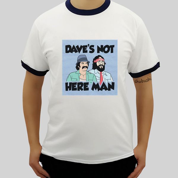 new cheech and chong *dave's not here man men's black t-shirt size s to 3xl o neck short sleeves boy cotton men t shirt
new cheech and chong *dave's not here man men's black t-shirt size s to 3xl o neck short sleeves boy cotton men t shirt