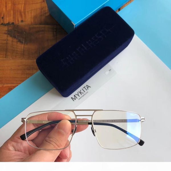 mykita eyeglasses frame clear lens glasses frame luxury glasses oculos de grau men and women myopia eye glasses frames with case, Silver
mykita eyeglasses frame clear lens glasses frame luxury glasses oculos de grau men and women myopia eye glasses frames with case, Silver