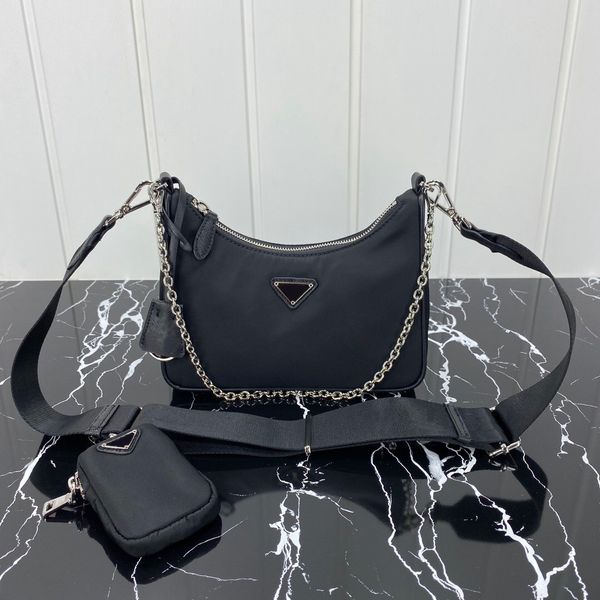 fashion luxurys designers bags handbags purses nylon re-edition 2005 hobo canvas shoulder bag women chain crossbody bag
fashion luxurys designers bags handbags purses nylon re-edition 2005 hobo canvas shoulder bag women chain crossbody bag