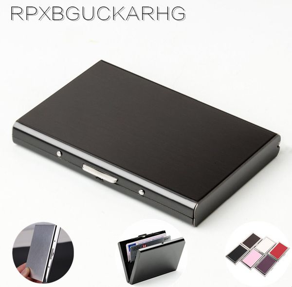 1 pc aluminum metal credit card holder slim anti-scan rfid blocking wallet case business card protection, Silver
1 pc aluminum metal credit card holder slim anti-scan rfid blocking wallet case business card protection, Silver