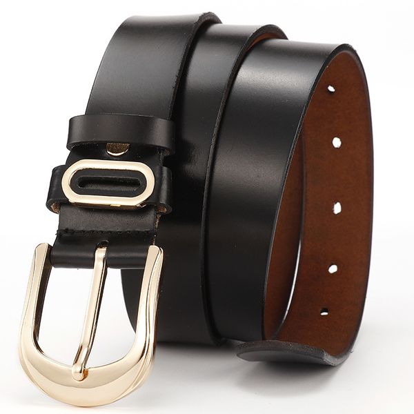 ins new designer women's trend belts genuine leather brand straps female waistband pin buckles fancy vintage casual for jeans, Black;brown
ins new designer women's trend belts genuine leather brand straps female waistband pin buckles fancy vintage casual for jeans, Black;brown