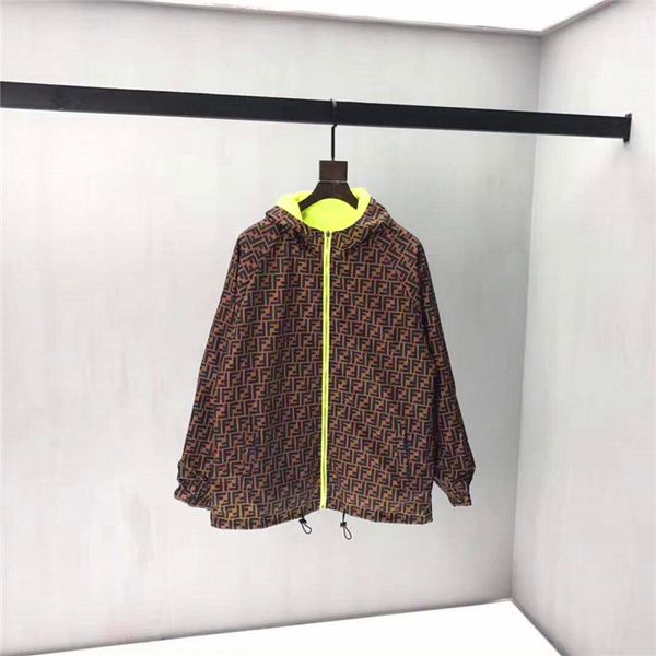 men women ff thin section windbreaker mens europe-america designer jackets herren designer jacken windbreaker on both sides hooded jacket, Black;brown
men women ff thin section windbreaker mens europe-america designer jackets herren designer jacken windbreaker on both sides hooded jacket, Black;brown