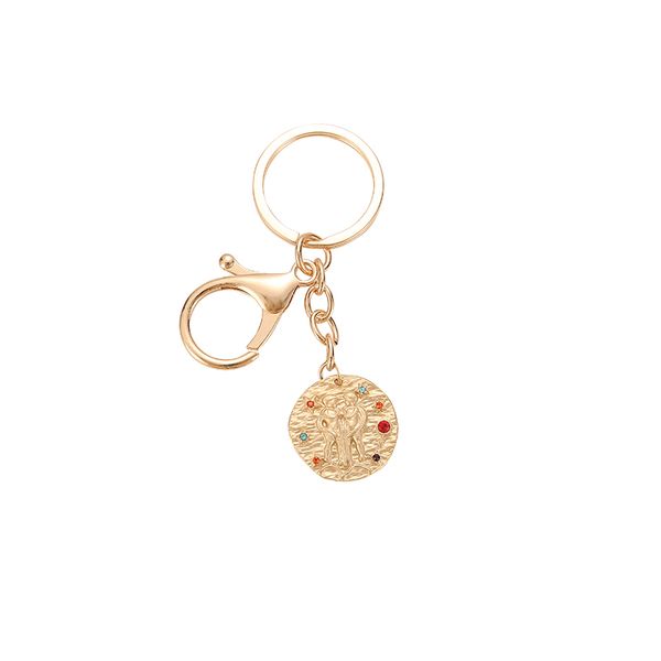 teh vintage baroque twelve constellations key rings golden metal keychains trendy jewelry women bag car key accessories gifts, Silver
teh vintage baroque twelve constellations key rings golden metal keychains trendy jewelry women bag car key accessories gifts, Silver