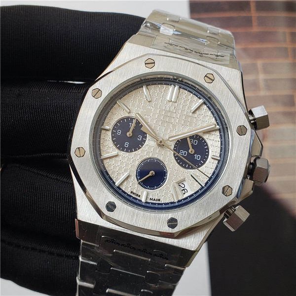 wholesale men fashion watch designer stainless steel all dial work chrono japan vk quartz movement male sport wristwatch clock, Slivery;brown
wholesale men fashion watch designer stainless steel all dial work chrono japan vk quartz movement male sport wristwatch clock, Slivery;brown