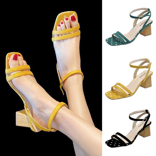 women's ladies casual summer open toe high heels sandals thick heels shoes nightclub thin women's shoes banquet wedding, Black
women's ladies casual summer open toe high heels sandals thick heels shoes nightclub thin women's shoes banquet wedding, Black
