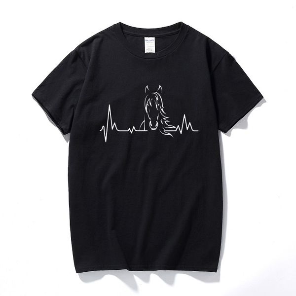 men clothes 2018 horse heart chart ecg t-shirt funny t shirts new brand fashion cotton short sleeve tee shirt homme
men clothes 2018 horse heart chart ecg t-shirt funny t shirts new brand fashion cotton short sleeve tee shirt homme