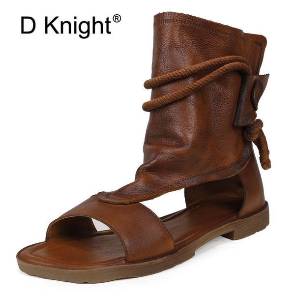 summer 2020 new women sandals retro high-gladiator sandals for women genuine leather rope strap lady flat shoes, Black
summer 2020 new women sandals retro high-gladiator sandals for women genuine leather rope strap lady flat shoes, Black