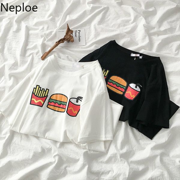 neploe print t shirts women summer 2020 new arrival fashion o neck short sleeve ladies loose casual female 1a791, White
neploe print t shirts women summer 2020 new arrival fashion o neck short sleeve ladies loose casual female 1a791, White
