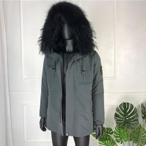men's down & parkas natural lined fur parka-coat hooded windproof male jacket winter casual fashion high-quality jackets, Black
men's down & parkas natural lined fur parka-coat hooded windproof male jacket winter casual fashion high-quality jackets, Black