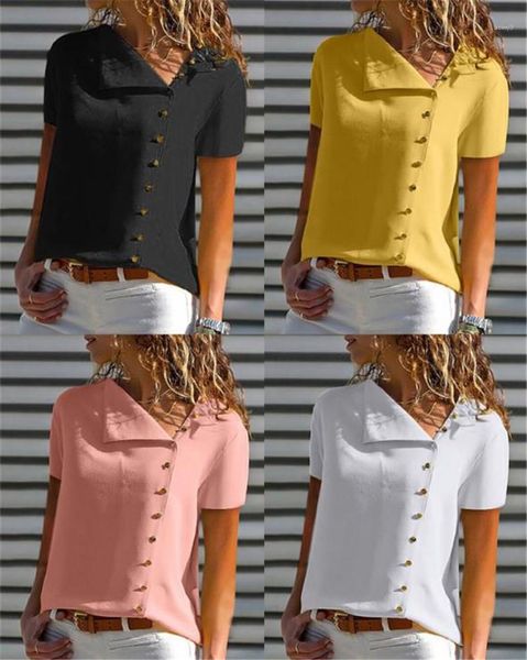 polos loose v neck short sleeve chiffon shirt blouse solid color female clothing womens designer, White
polos loose v neck short sleeve chiffon shirt blouse solid color female clothing womens designer, White
