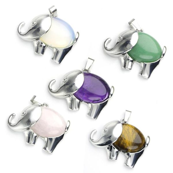 charms cute elephant pendant necklace women's men's healing chakra meditation jewelry lucky birthstone, Bronze;silver
charms cute elephant pendant necklace women's men's healing chakra meditation jewelry lucky birthstone, Bronze;silver