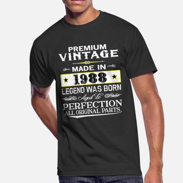 premium vintage 1988 t shirt men print cotton s-xxxl outfit graphic breathable summer novelty shirt, White;black
premium vintage 1988 t shirt men print cotton s-xxxl outfit graphic breathable summer novelty shirt, White;black