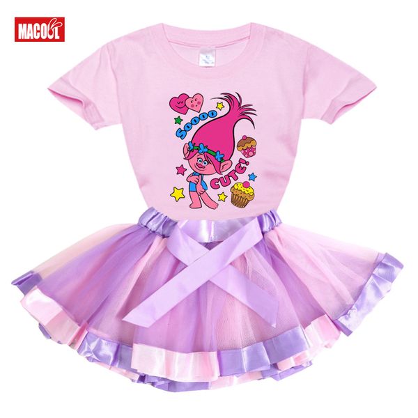 girls clothing sets new summer fashion style cartoon clothes trolls costume for kids children clothing sets girls cute, White
girls clothing sets new summer fashion style cartoon clothes trolls costume for kids children clothing sets girls cute, White
