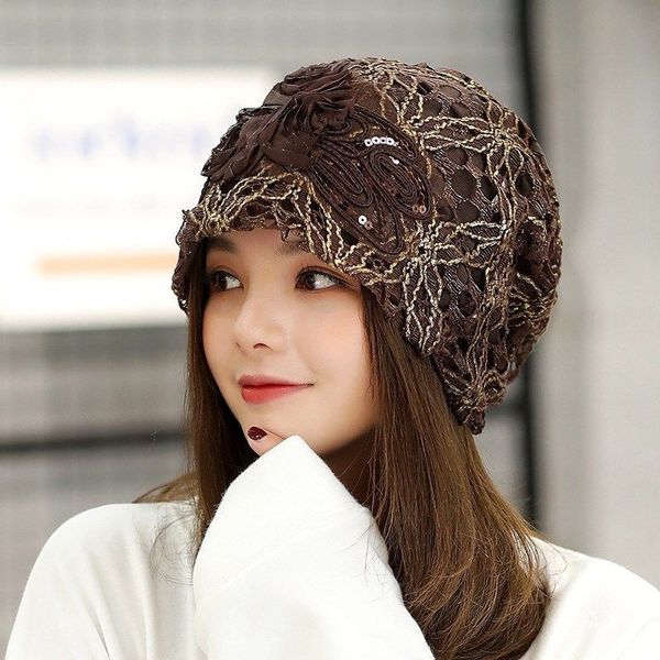 women lace crochet slouchy baggy hats headwear sell 2020 fashion sequins butterfly flower skullies beanies caps summer fall, Blue;gray
women lace crochet slouchy baggy hats headwear sell 2020 fashion sequins butterfly flower skullies beanies caps summer fall, Blue;gray