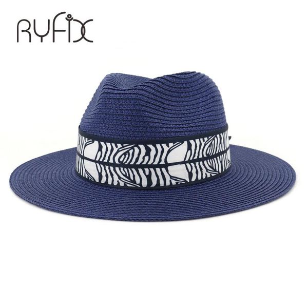 wide brim hats summer leisure men and women black white ribbon personalized holiday straw hat ha149, Blue;gray
wide brim hats summer leisure men and women black white ribbon personalized holiday straw hat ha149, Blue;gray
