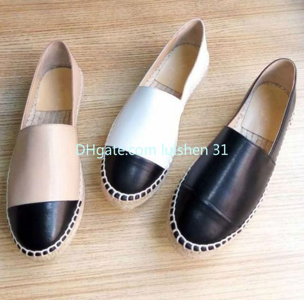 espadrilles shoes black lambskin espadrille flats black/white leather ladies women genuine leather designer shoes 34-42 m01
espadrilles shoes black lambskin espadrille flats black/white leather ladies women genuine leather designer shoes 34-42 m01