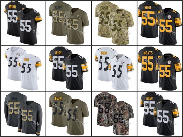 pittsburgh steelers green 55 devin bush black team color stitched football vapor untouchable jersey, Black;red
pittsburgh steelers green 55 devin bush black team color stitched football vapor untouchable jersey, Black;red